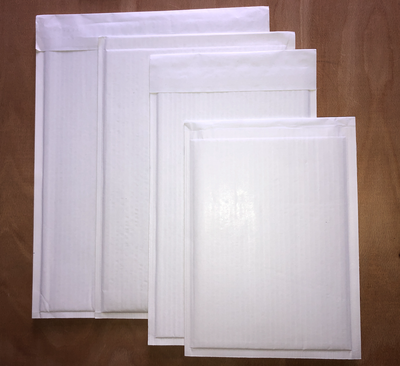 220 x 265mm  Enviroflute White Peel & Seal Padded Pocket EF2/E