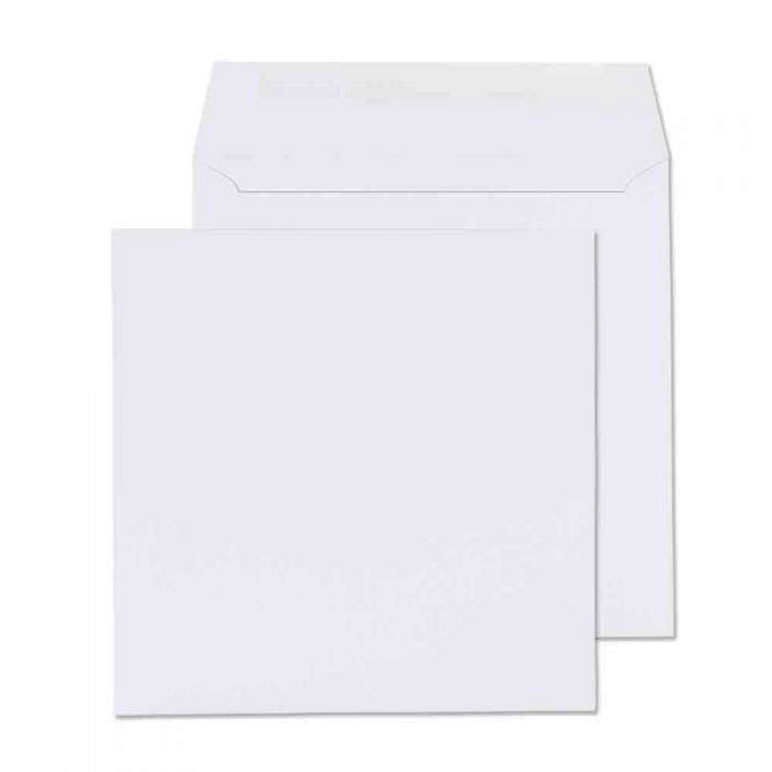 165 x 165mm  Cambrian White Gummed Wallet 2161
