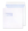 165 x 165mm  Cambrian White Window Gummed Wallet 2162