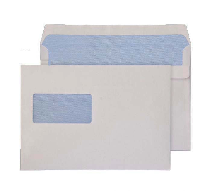162 x 229mm C5 Ben Nevis White Window Self Seal Wallet 3418