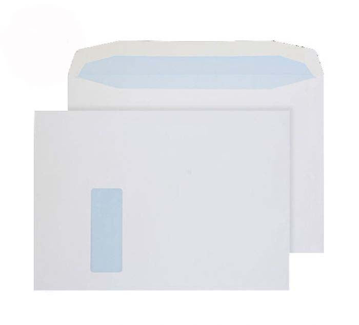 229 x 324mm C4 Pennine White Window PEFC Gummed Wallet 3710