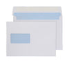 162 x 229mm C5 Snowdonia White Window Peel & Seal Wallet 3874