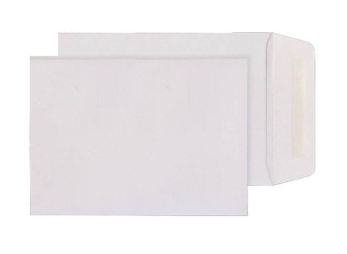 124 x 89mm  Isto White Gummed Pocket with perforation 4413